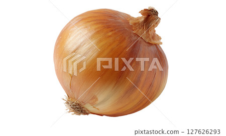 onion isolated on white background 127626293
