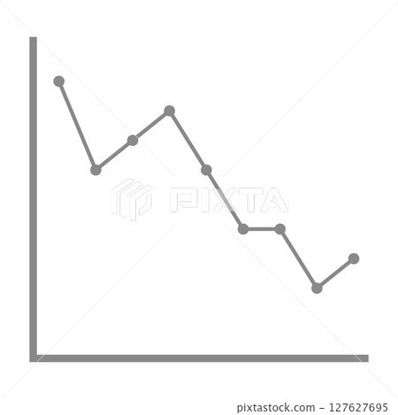 向下傾斜的線圖_1 向下傾斜的線圖_1 127627695