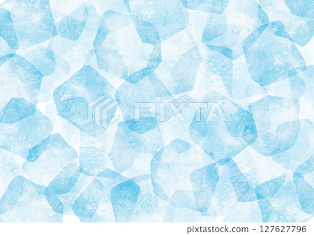 Ice rock ice background watercolor grunge light color 127627796