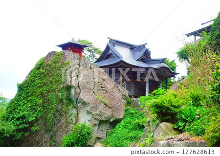 Risshakuji Temple, Yamadera Temple, Sutra Hall, Kaisando Hall, Godaido Hall 127628613