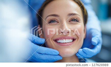 現代診所的專業環境、護理和衛生 127628989