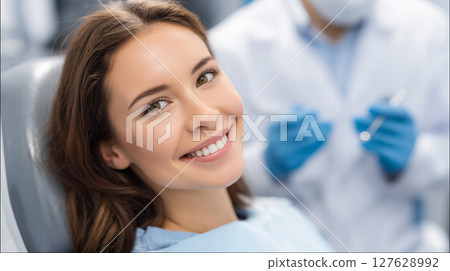 現代診所的專業環境、護理和衛生 127628992