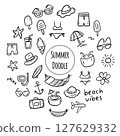 An Exciting and Vibrant Summer Fun Icons Collection for Your Creative Projects and Designs 127629332