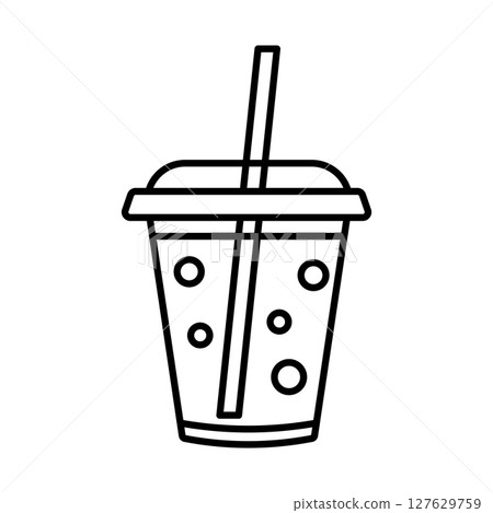 Soda drink cup icon Soda drink cup icon 127629759