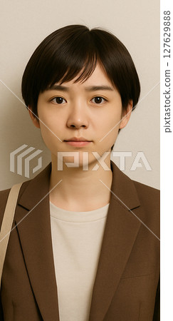 日本年輕女性! AI 捕捉十、二十多、三十多、四十多歲成年學生和職場女性的嚴肅表情 日本年輕女性! AI 捕捉十、二十多、三十多、四十多歲成年學生和職場女性的嚴肅表情 127629888