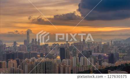 June 8 2025 View of Urban Cityscape Near Serene Water 127630375