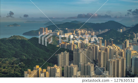 June 8 2025 Urban Skyline with Mountains and Waterfront in Vibrant Cityscape June 8 2025 Urban Skyline with Mountains and Waterfront in Vibrant Cityscape 127630532