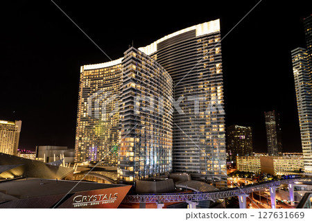 Night view of Las Vegas, Nevada, USA Night view of Las Vegas, Nevada, USA 127631669