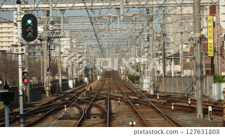 Railroad tracks 127631808