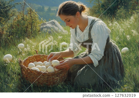 woman in the park woman in the park 127632019