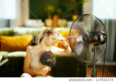 Seeking Cool Air on a Sweltering Summer Day Seeking Cool Air on a Sweltering Summer Day 127632174