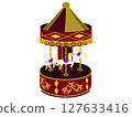 Cute merry-go-round music box (no main lines) Cute merry-go-round music box (no main lines) 127633416