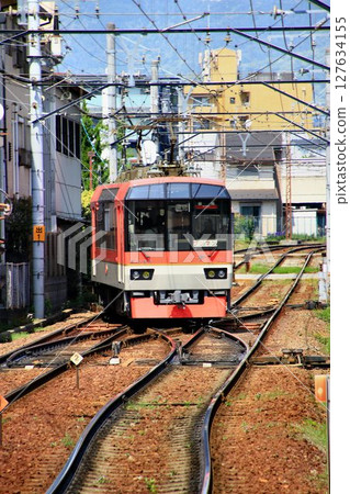A railway line to "Kurama, Kibune" and "Mount Hiei"... Eizan Electric Railway's 900 series "Kirara" panoramic car with a mountain railway feel 127634155