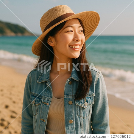 海風拂過,海灘上清爽的午後 海風拂過,海灘上清爽的午後 127636012