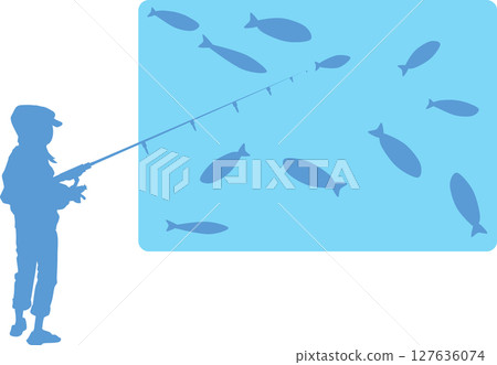 紅海和藍海插畫 127636074