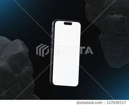 Smartphone Mockups & App UI in Lifestyle and Promotional Contexts 127636517