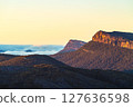 Grampians mountains cliffs at sunrise with clouds 127636598
