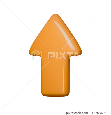 3D orange arrow vector illustration, perfect for navigation, direction, and growth concepts. Modern, vibrant, and eye-catching design ideal for business, web, and app graphics. 3D orange arrow vector illustration, perfect for navigation, direction, and growth concepts. Modern, vibrant, and eye-catching design ideal for business, web, and app graphics. 127636960
