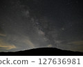 Starry sky and Milky Way in Yatsugatake 127636981