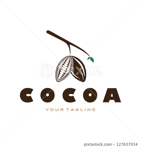 cocoa logo,cocoa bean,cocoa tree,cocoa branches and leaves,chocolate mix on white background,vintage,modern,simple,minimalist icon illustration template design vector cocoa logo,cocoa bean,cocoa tree,cocoa branches and leaves,chocolate mix on white background,vintage,modern,simple,minimalist icon illustration template design vector 127637034