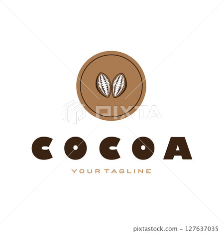 cocoa logo,cocoa bean,cocoa tree,cocoa branches and leaves,chocolate mix on white background,vintage,modern,simple,minimalist icon illustration template design vector cocoa logo,cocoa bean,cocoa tree,cocoa branches and leaves,chocolate mix on white background,vintage,modern,simple,minimalist icon illustration template design vector 127637035