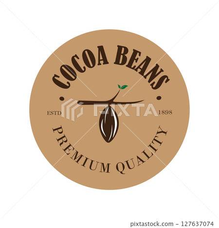 cocoa logo,cocoa bean,cocoa tree,cocoa branches and leaves,chocolate mix on white background,vintage,modern,simple,minimalist icon illustration template design vector cocoa logo,cocoa bean,cocoa tree,cocoa branches and leaves,chocolate mix on white background,vintage,modern,simple,minimalist icon illustration template design vector 127637074
