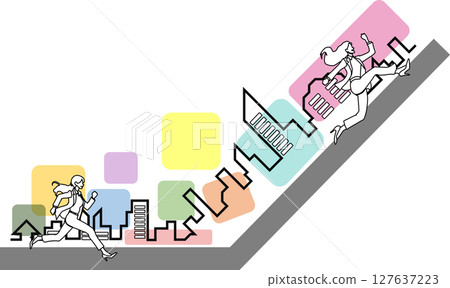 辦公區插圖 127637223