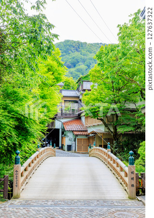 Korogi Bridge in early summer, Kaga City, Ishikawa Prefecture 127637322