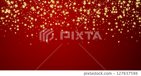 Magic stars vector overlay. Gold stars scattered Magic stars vector overlay. Gold stars scattered 127637598