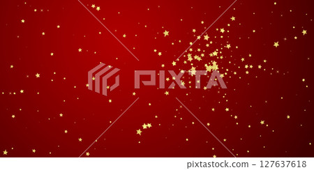 Magic stars vector overlay. Gold stars scattered Magic stars vector overlay. Gold stars scattered 127637618