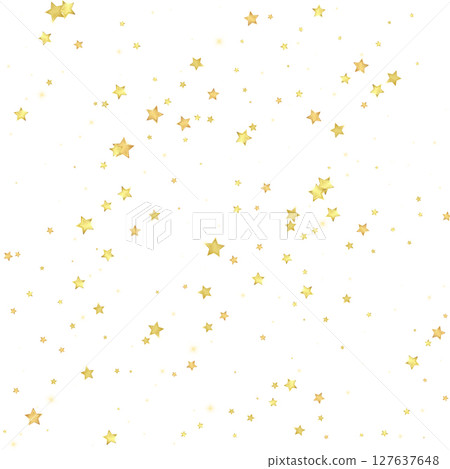 Magic stars vector overlay. Gold stars scattered Magic stars vector overlay. Gold stars scattered 127637648