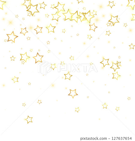 Christmas stars vector overlay. Christmas stars vector overlay. 127637654