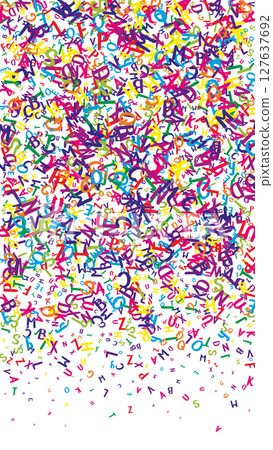 School notebook cover. Colorful childish floating School notebook cover. Colorful childish floating 127637692