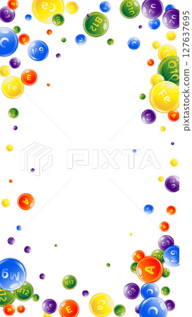 Vitamins and minerals complex. Multivitamins Vitamins and minerals complex. Multivitamins 127637695