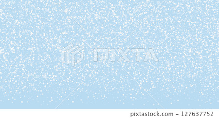 Snowy christmas background. Subtle flying snow 127637752