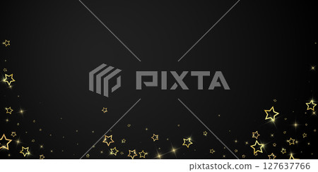 Starry night fairy tale background. 127637766