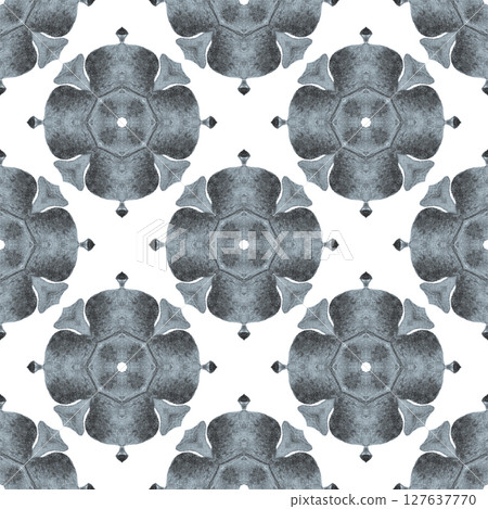 Textile ready shapely print, swimwear fabric, 127637770