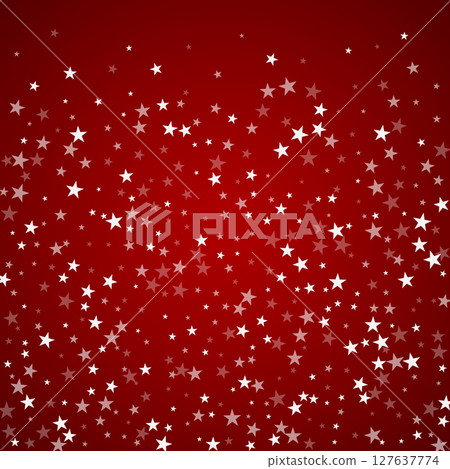 Snowy christmas background. Subtle flying snow 127637774