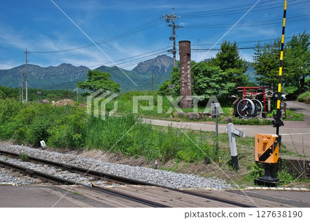 Monument at the highest point of JR railways Monument at the highest point of JR railways 127638190