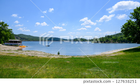 Bor Lake (Borsko jezero), an artificial lake in Eastern Serbia near the city of Bor 127638251