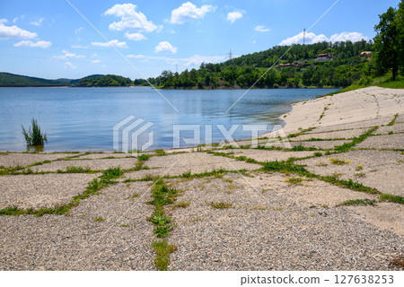 Bor Lake (Borsko jezero), an artificial lake in Eastern Serbia near the city of Bor 127638253