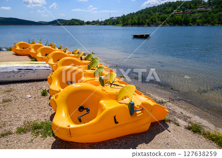 Bor Lake (Borsko jezero), an artificial lake in Eastern Serbia near the city of Bor 127638259
