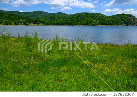 Bor Lake (Borsko jezero), an artificial lake in Eastern Serbia near the city of Bor 127638307