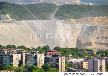 Copper mine and smelting complex of Zijin Bor Copper, owned by Chinese mining company Zijin Mining Group, in Bor, Serbia Copper mine and smelting complex of Zijin Bor Copper, owned by Chinese mining company Zijin Mining Group, in Bor, Serbia 127639040