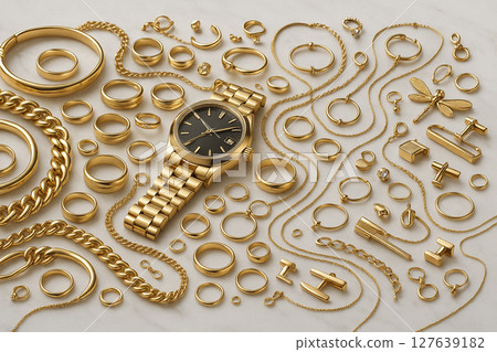 Precious metals (gold) 127639182