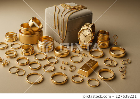 Precious metals (gold) 127639221
