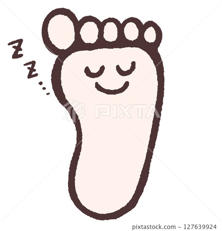 腳底休息的插圖 127639924