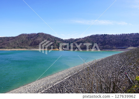 Chubetsu Dam as seen from the Chubetsu Dam Management Branch Office 127639962