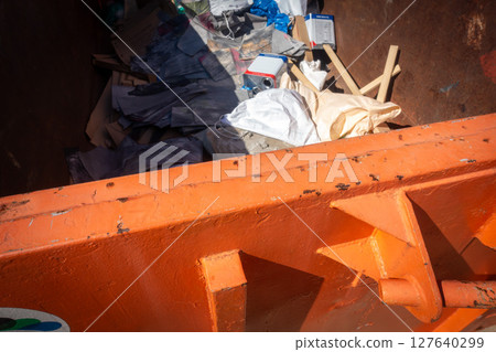Photo of a garbage dump. Image of environmental issues. 127640299