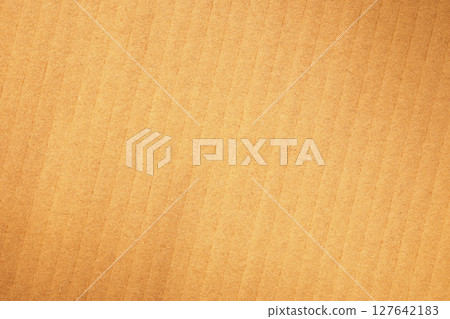 Brown packaging box kraft paper background texture with diagonal lines 127642183